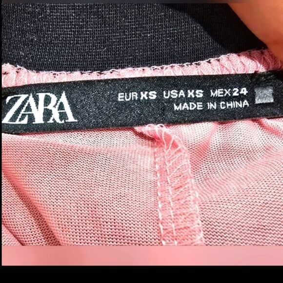 Zara Flare Polyester Skirt for Woman - Picture 5 of 10